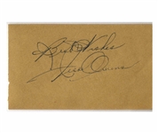 Olympic Gold Medalist Jesse Owens Signature